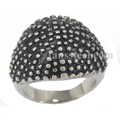 FSR08W36B  Dome Caviar Cocktail Ring